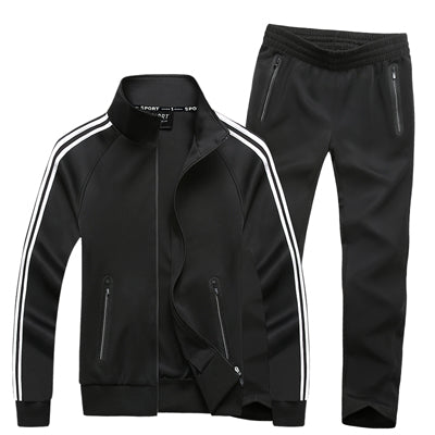 Big Size Sportsuits Men Loose Style Sportswear Fitness Workout Tracksuit Set Windproof Breathable 7XL 8XL Gym Running Sport Suit
