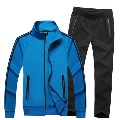 Big Size Sportsuits Men Loose Style Sportswear Fitness Workout Tracksuit Set Windproof Breathable 7XL 8XL Gym Running Sport Suit