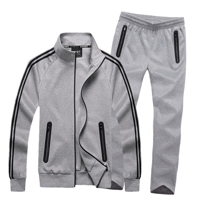 Big Size Sportsuits Men Loose Style Sportswear Fitness Workout Tracksuit Set Windproof Breathable 7XL 8XL Gym Running Sport Suit