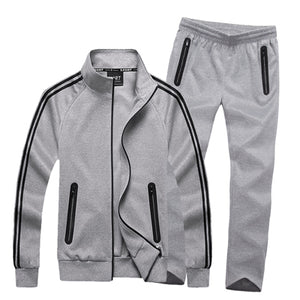 Big Size Sportsuits Men Loose Style Sportswear Fitness Workout Tracksuit Set Windproof Breathable 7XL 8XL Gym Running Sport Suit