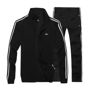 5XL 6XL 7XL 8XL Men Big Size Sports Suit Mens Fitness Sportswear Plus Size Man Gym Clothing Keep Warm Running Jogging Sets