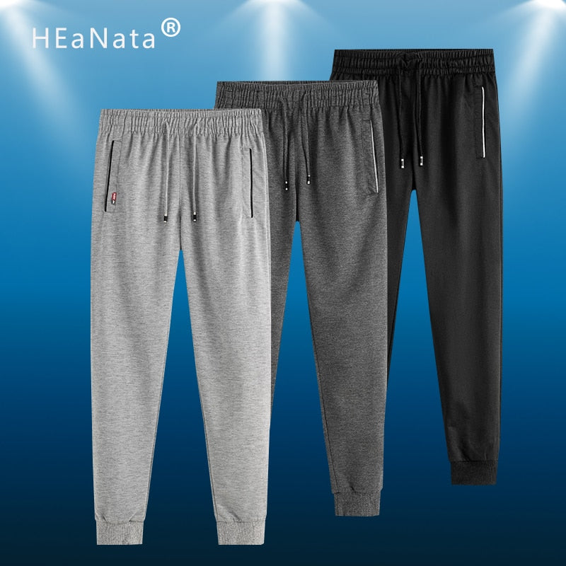 Solid Sport Pants Men Sweatpants Mens Long Pants Jogger Tracksuit Bottoms Man Running Trousers Pant Men's Sportswear 6XL